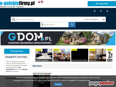 Mocny katalog firm e-polskiefirmy.pl