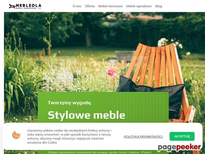 Mebledla.pl - nowoczesne meble ogrodowe