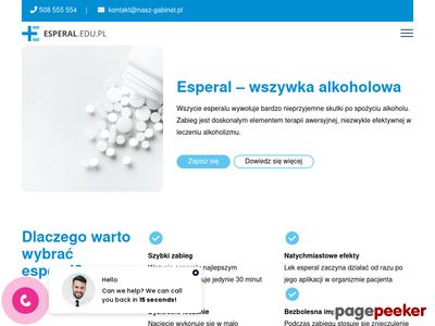 Wszywki alkoholowe Esperal Kraków