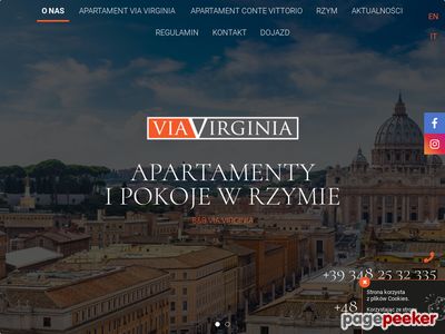 ViaVirginia- noclegi Rzym